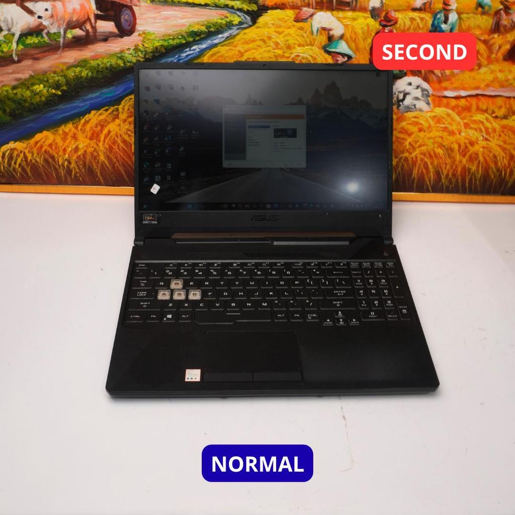 ASUS TUF GAMING A15 FA506LH_FX506LH AMD RYZEN 5 4600H 8GB (14") - LAPTOP SECOND ORIGINAL SINAR MUTIA
