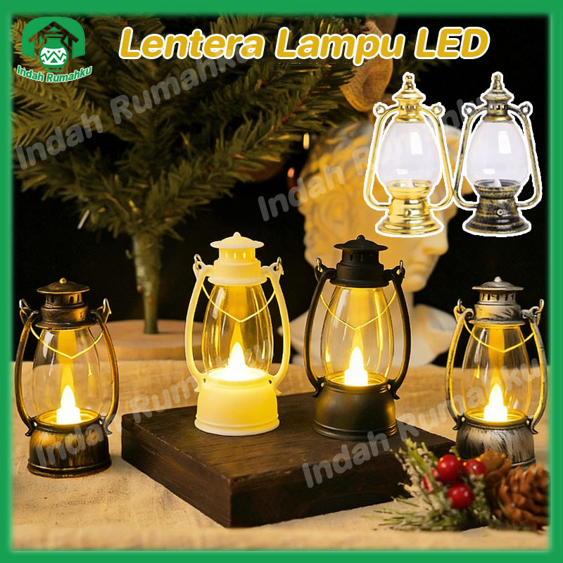 Lampu Lentera Ramadhan Lampu Led Lentera Akrilik Lentera Lampu LED Muslim Hiasan Idul Fitri Souvenir