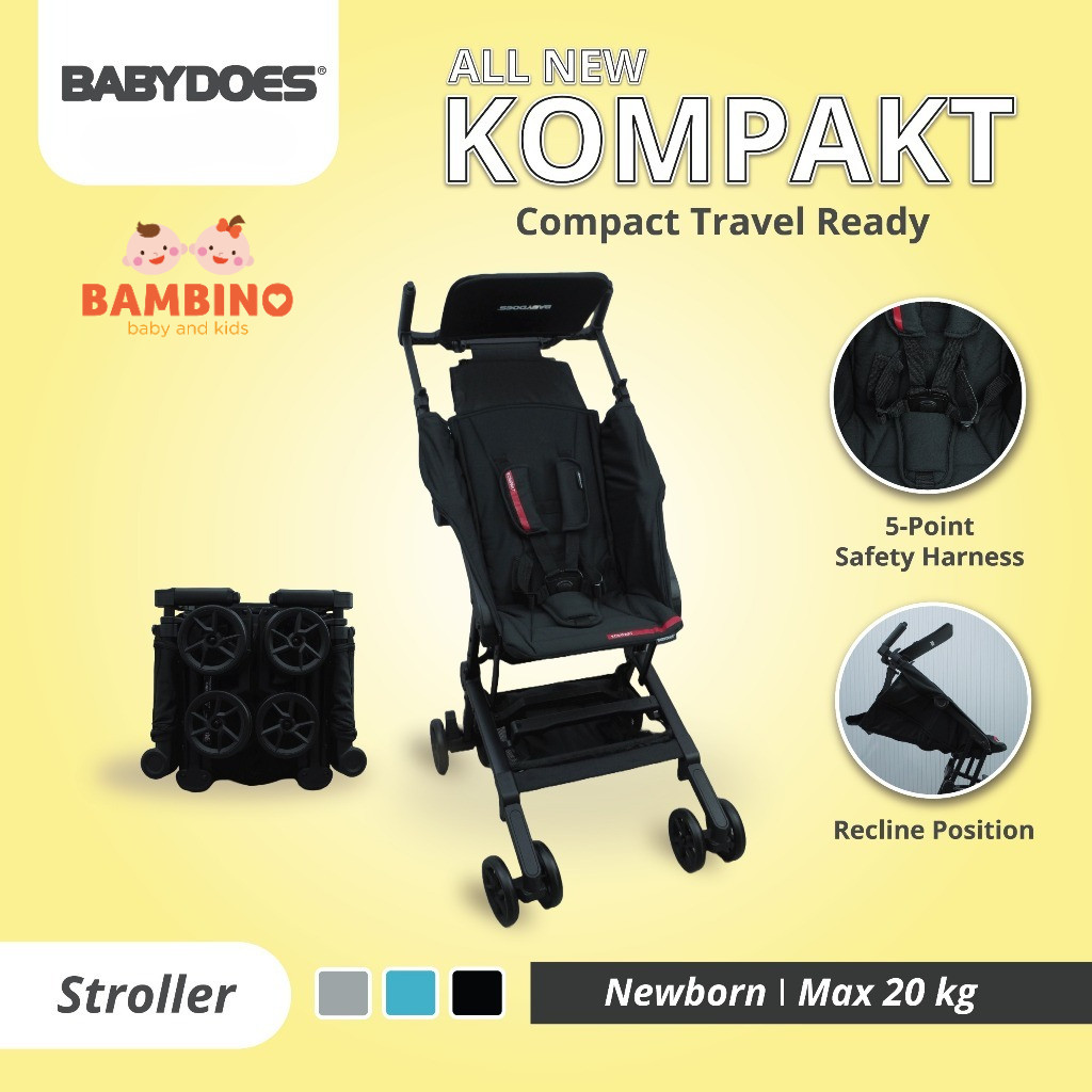 BABYDOES Kompakt Stroller