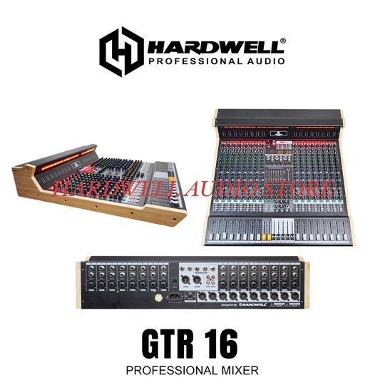 Mixer Audio 16 Channel Hardwell GTR 16 Original Mixer Double Effect 199 DSP