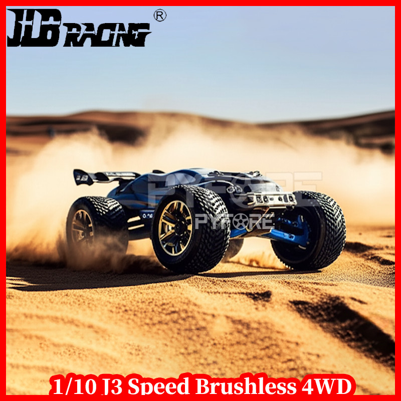 JLB Racing J3 Speed 1/10 Brushless 4WD RC Truck Electric Somersault Remote Control CAR rc crawler rc