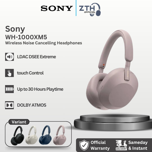 Sony WH-1000XM5 / WH1000XM5 / WH1000 XM5 Noise Cancelling Headphone