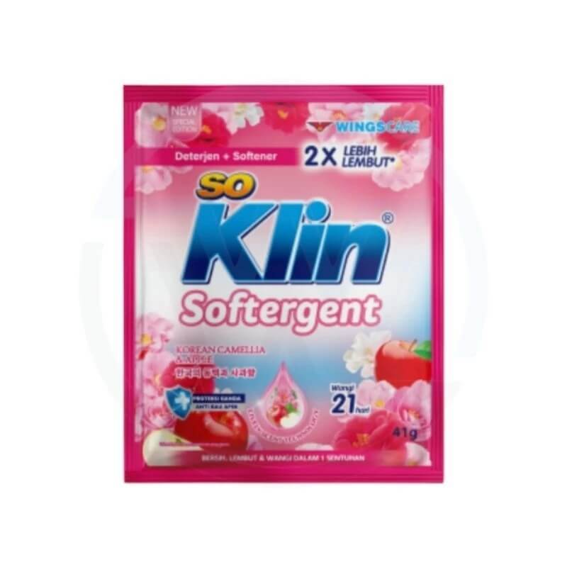 So Klin Detergen Bubuk Soft Korean Sachet 43 gr