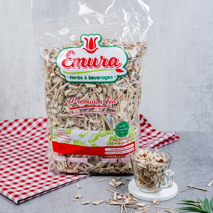 SEREH KERING IMPORT KWALITAS SUPER OVEN /SERAI KERING /LEMONGRASSTEA - 500 GRAM