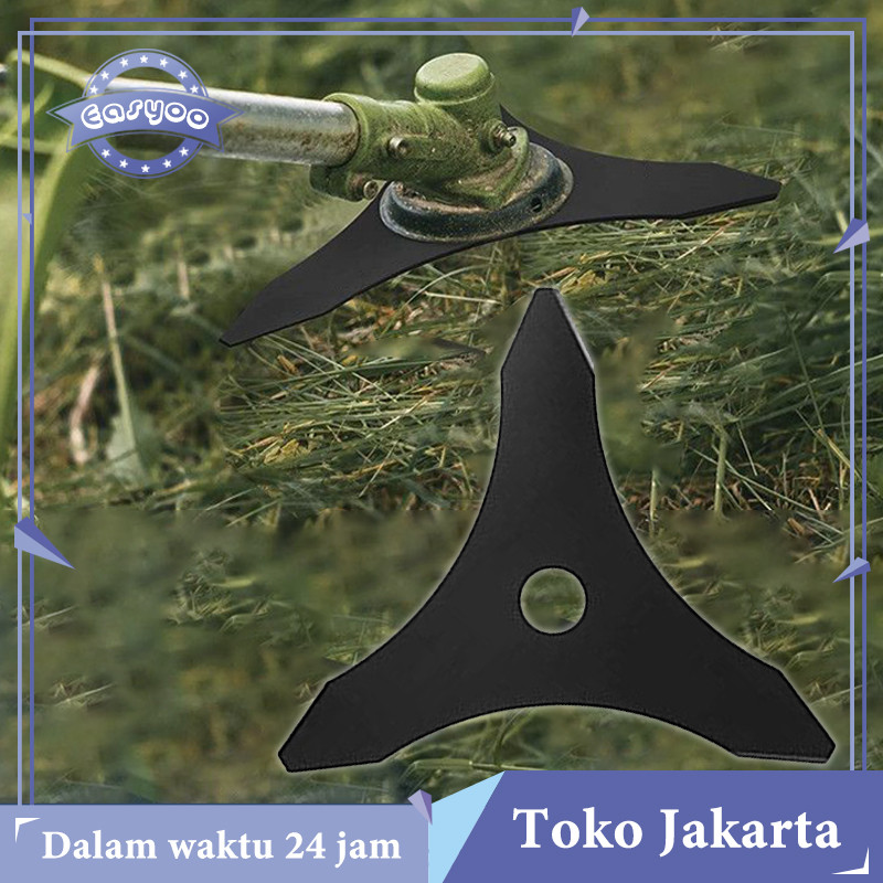 3 Gigi Pemotong Semak Pisau Mesin Potong Rumput 3T Pisau Mesin Rumput Pisau Mesin Potong Rumput