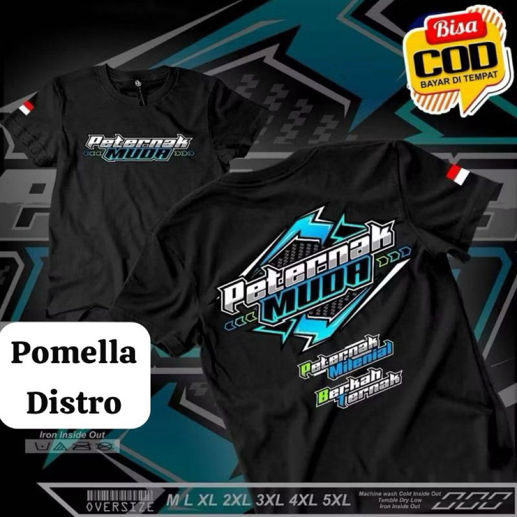 KAOS PETERNAK MUDA BAJU TUKANG NGARIT | KOAS VIRAL pria jumbo | Kaos pria