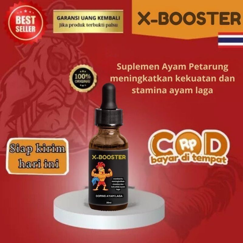 Doping Doping Ayam Aduan X BOOSTER Khusus Ayam Petarung CORPION XT Doping Ayam Taji Pisau Suntik/Inj
