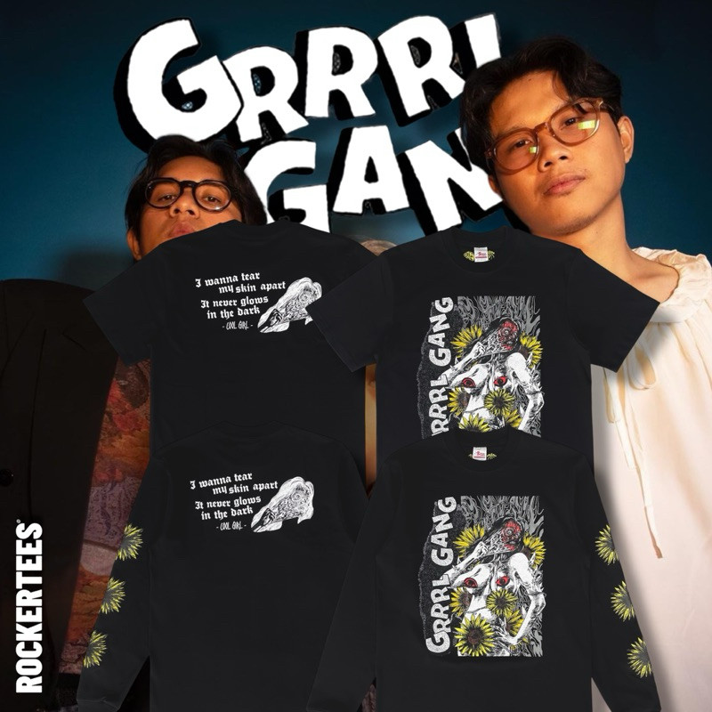 GRRRL GANG - COOL GIRL TS/LS BLACK | ORIGINAL MERCHANDISE