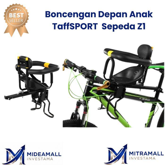 RAJA MODIF | TaffSPORT Boncengan Depan Anak Sepeda Lipat Child Safety Front Seat