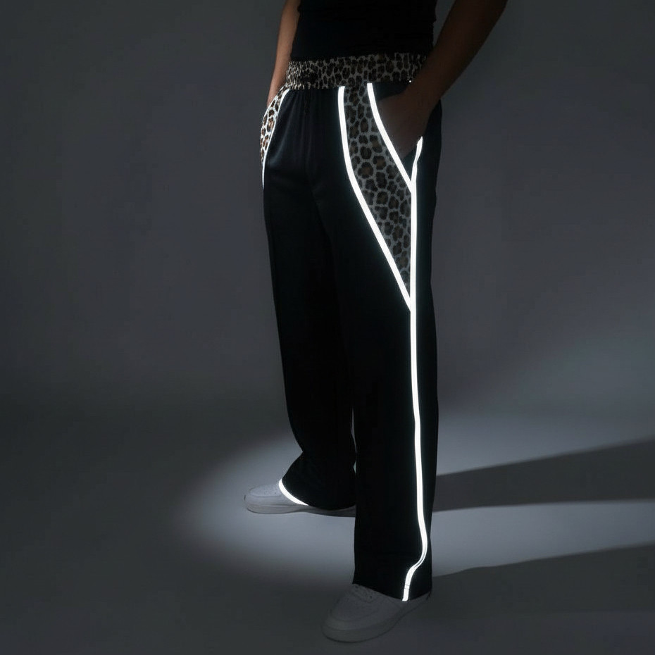 (BAGGY) leopard celana unisex Reza Rahadian