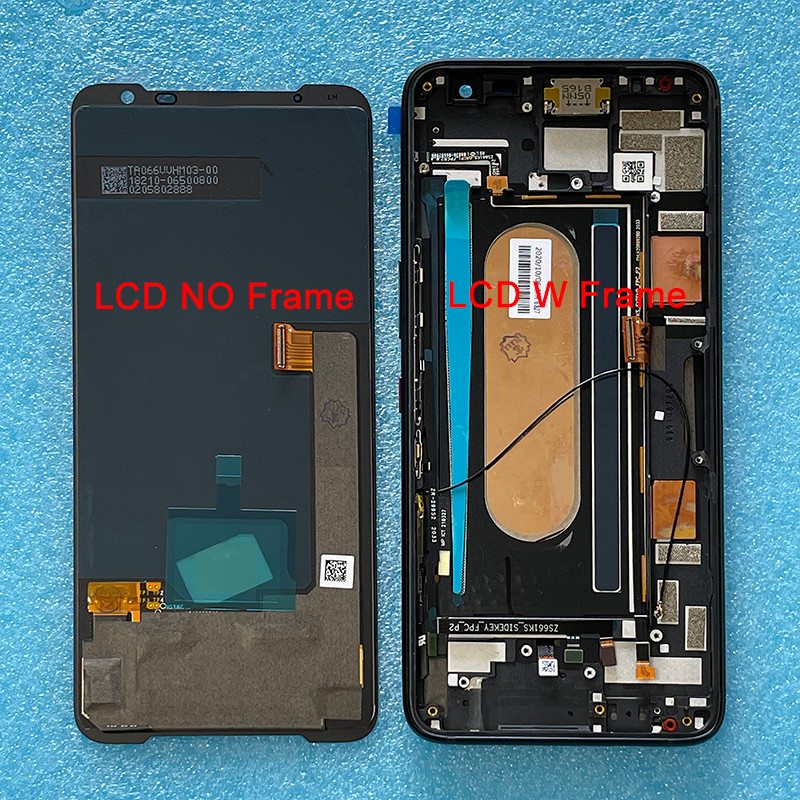 6.59" Original Amoled For Asus ROG 3 ZS661KS LCD splay Screen+Touch Panel gitizer Asus ROG Phone 3 S