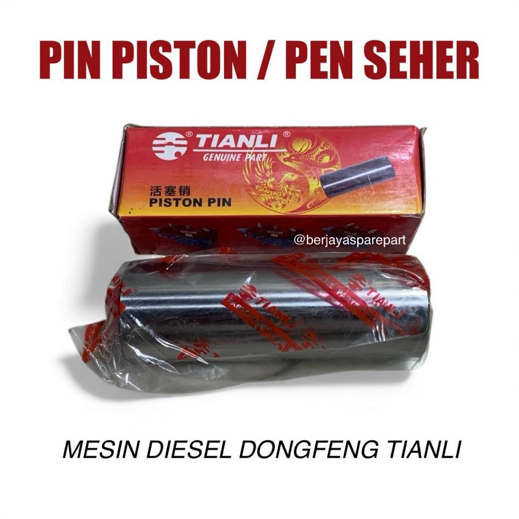 Pin Piston S1115Y , S1125 , S1130 / S1133 Pin Seher Mesin Diesel Dongfeng 23pk 28pk 30pk 33pk - TIAN