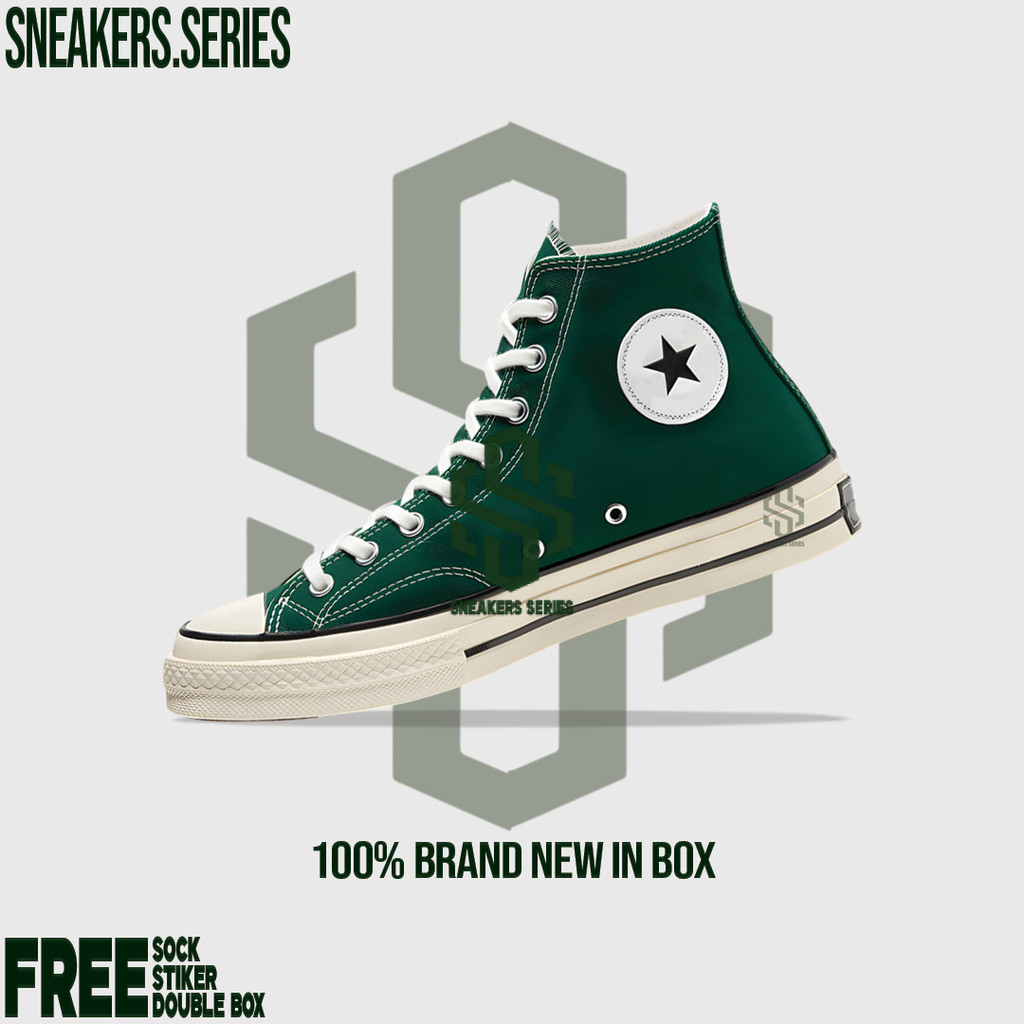 Sepatu Converse Chuck 70s Hi midnight clover 100% BNIB