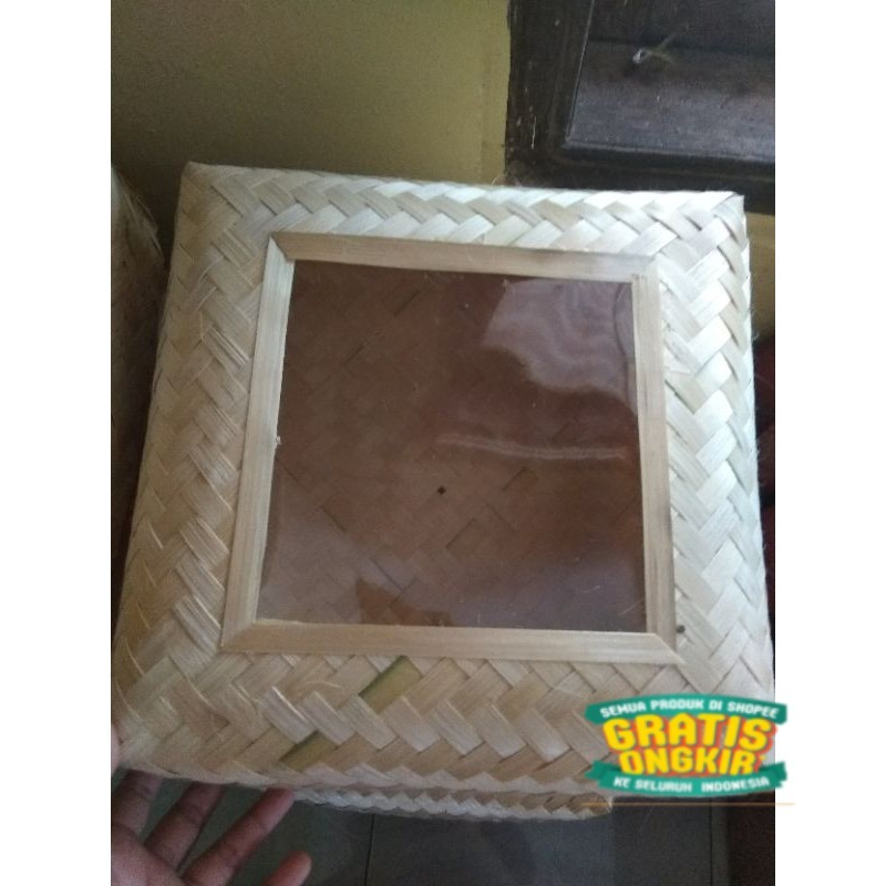 M25-BESEK MIKA 25 X25 X 9-box mika-hampers ramadhan-kado wisuda-box hantaran-seserahan nikah--paper 