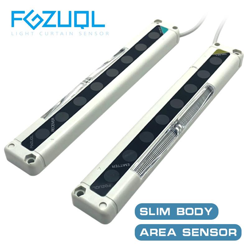 Area Sensor General Purpose & Slim Body NPN output LightON 12to24VDC Safety Light Curtain RT6N8 RT6N