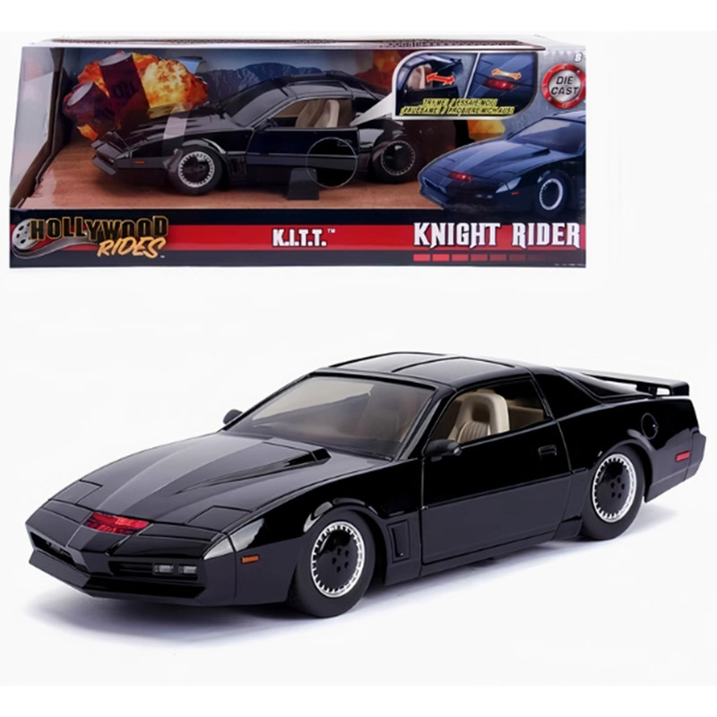 JADA ecast Alloy 1/24 Knight Rider KITT/KARR Pontiac Firebird Sports Car Model  Adult Classic Collec