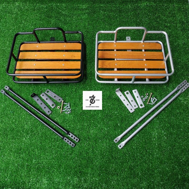 KERANJANG/FRONT RACK SEPEDA FIXIE FEDERAL MINION SELI MTB FRONT RACK SEPEDA COMMUTER BIKE