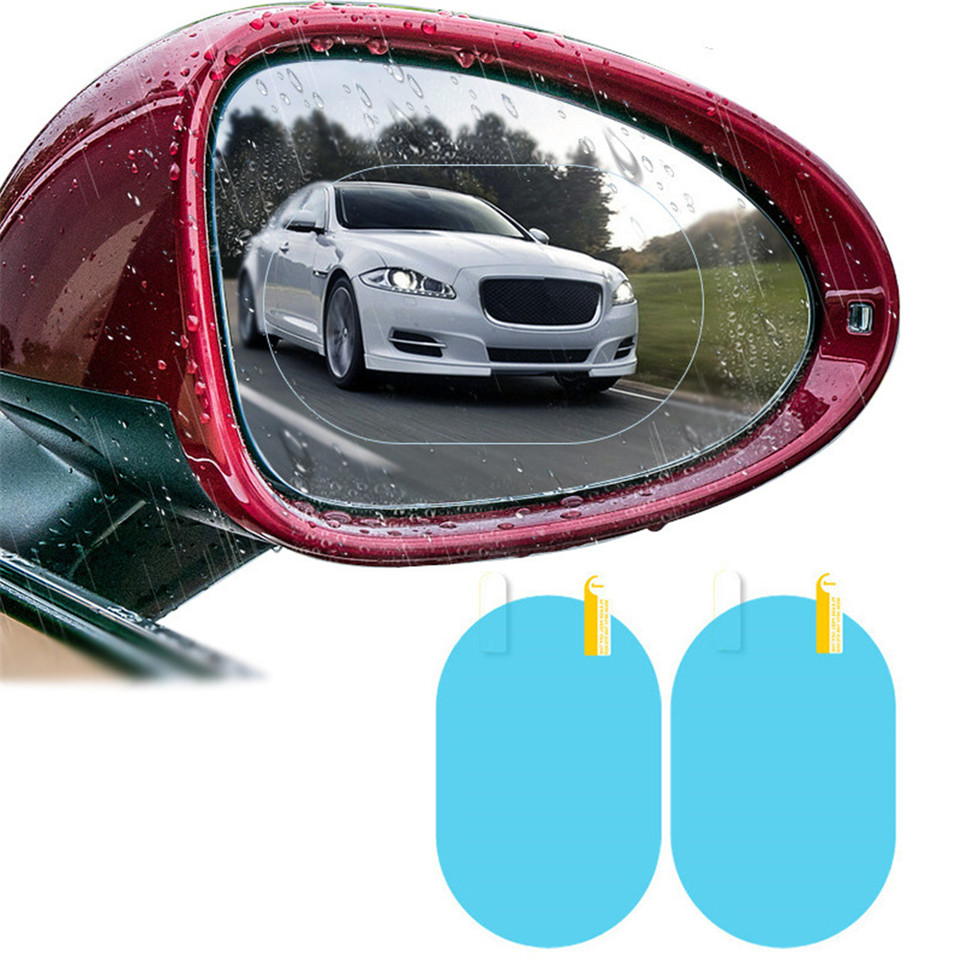 1 Pair Car Rainproof Rearview Mirror Protective Film for Seat Ibiza Leon Toledo Arosa Alhambra Exeo 