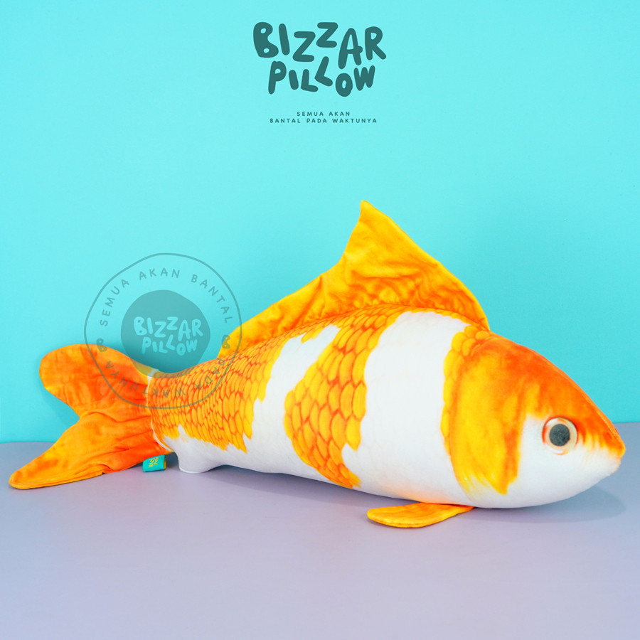 Bizzarpillow Bantal Ikan Koi Jumbo Size XL BZ067