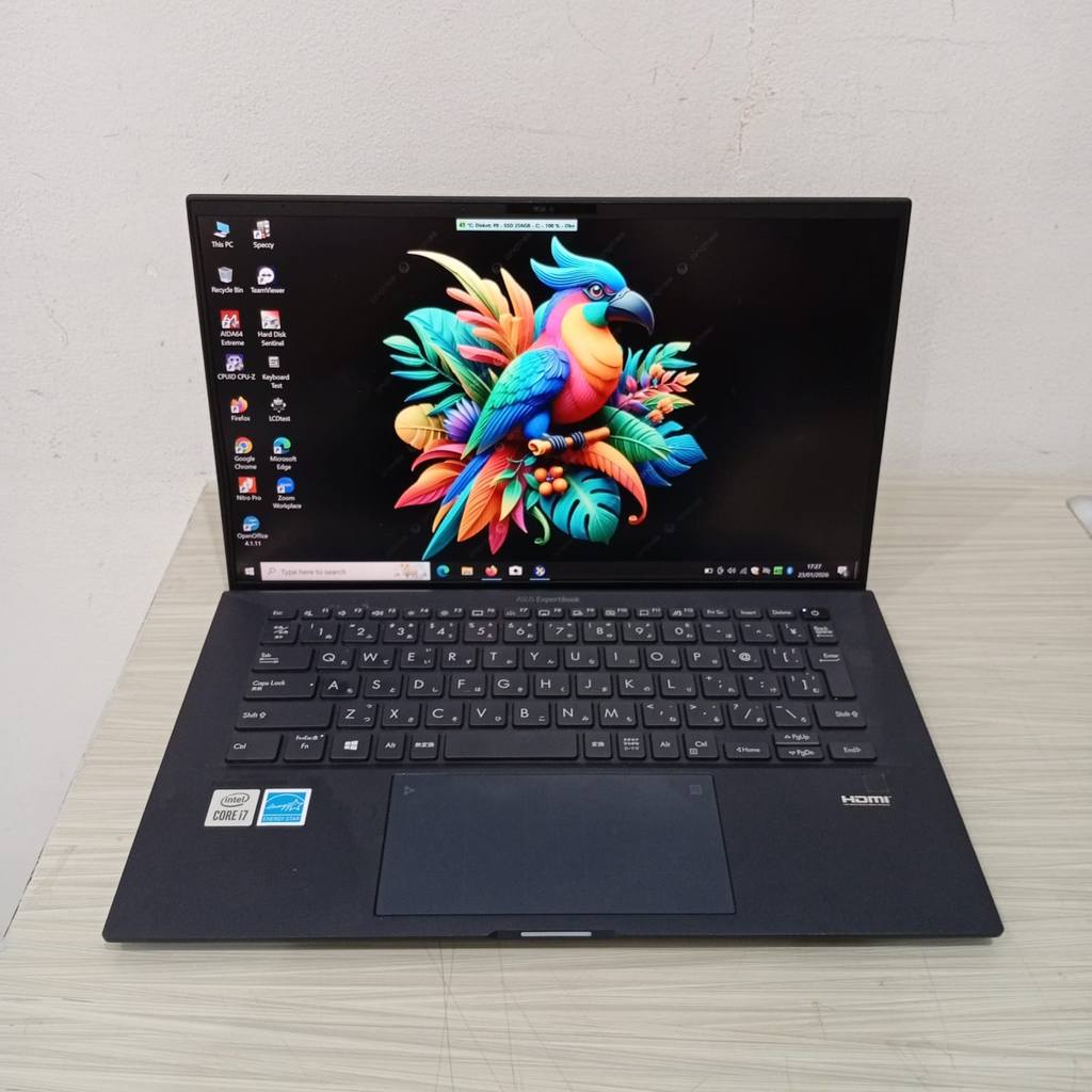laptop  ASUS Expertbook B9450FA RAM 16Gb core i7 gen10 slim elegan murah ringan