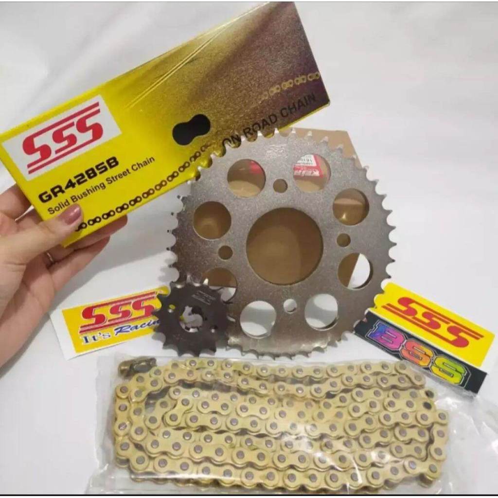 Gir Gear Ger Set 428H Sonic 150 R - Sonic Rantai SSS