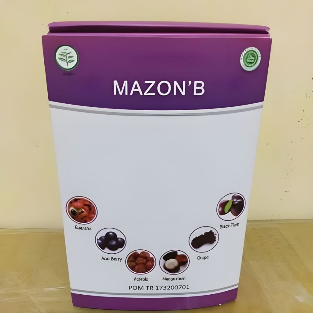 Mazon B Herbal Jantung Original Asli - 10 Sachet