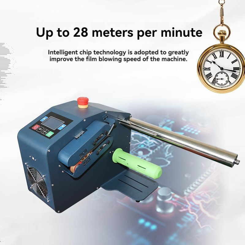 H035 Buffer Air Cushion Machine Buffer Air Pillow Packing Inflator Automatic Pillow Bag Bubble film 