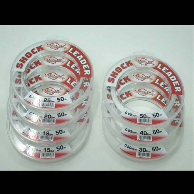 Promo Shockleader Relix Nusantara 15lbs-50lbs 0.30mm-0.60mm