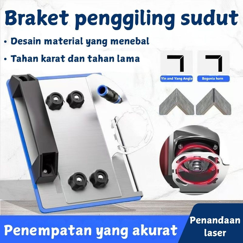 Model Baru 100 Gerinda Sudut Alat Pemotong Sudut Keramik Portabel Alat Pemotong Sudut 45 Derajat Ser