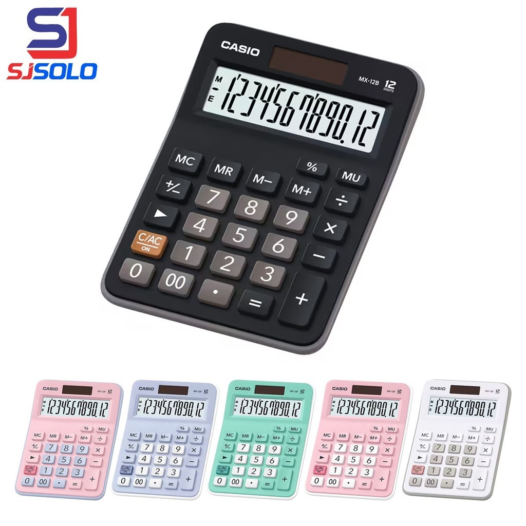 Kalkulator Casio Dekstop Calculator MX-12B, MX-120B, MS-20UC