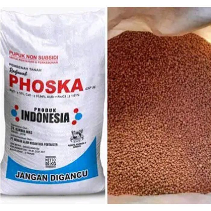1 kg Termurah  Pupuk Phoska 25kg Repack Pupuk Non Subsidi 100% Original