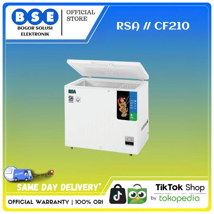 Chest freezer 199L RSA Cf210 Cooler Box 199L Cf 210 RSA CF210 Freezer