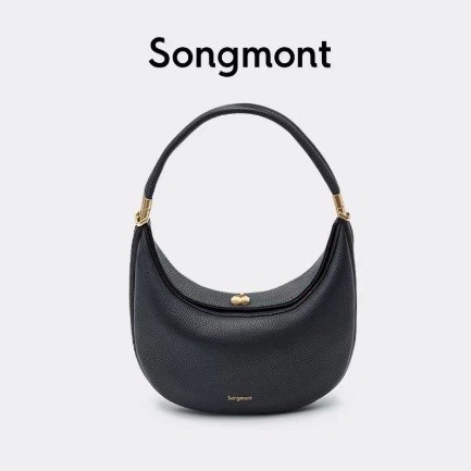 Songmont new  crescent bag head layer cowhide shoulder armpit female/Shoulder bag