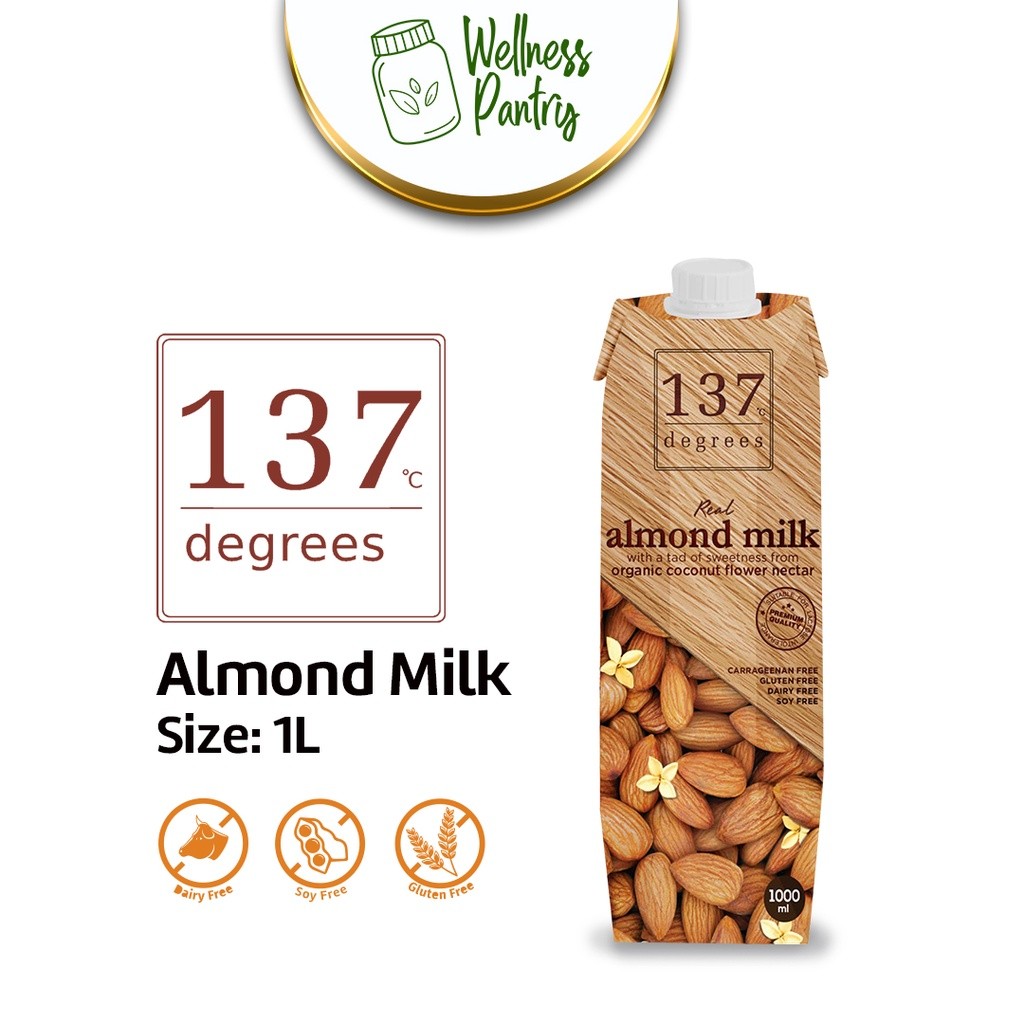 137 Degrees Almond Milk Original 1L