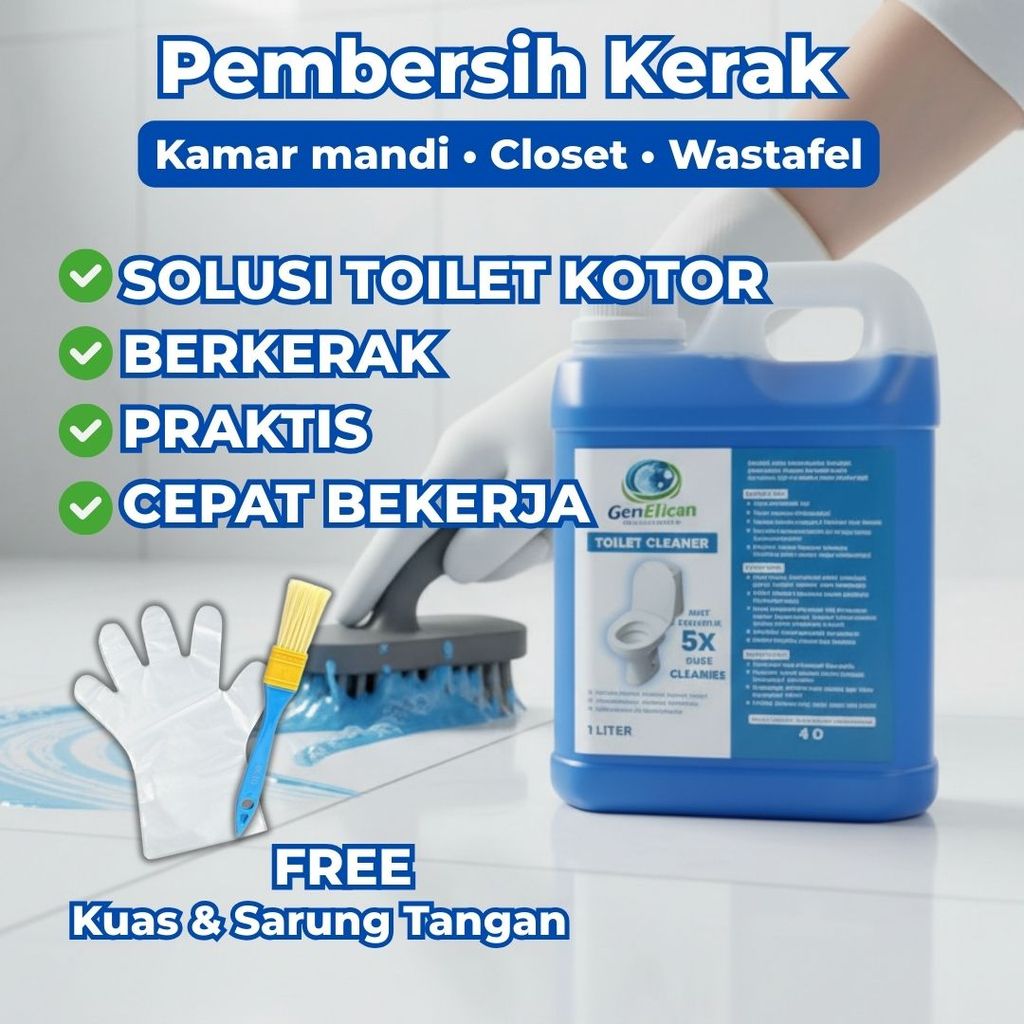 Pembersih Water Stain Lantai Keramik, Bekas Air Keras Lebih Hilang X1-519