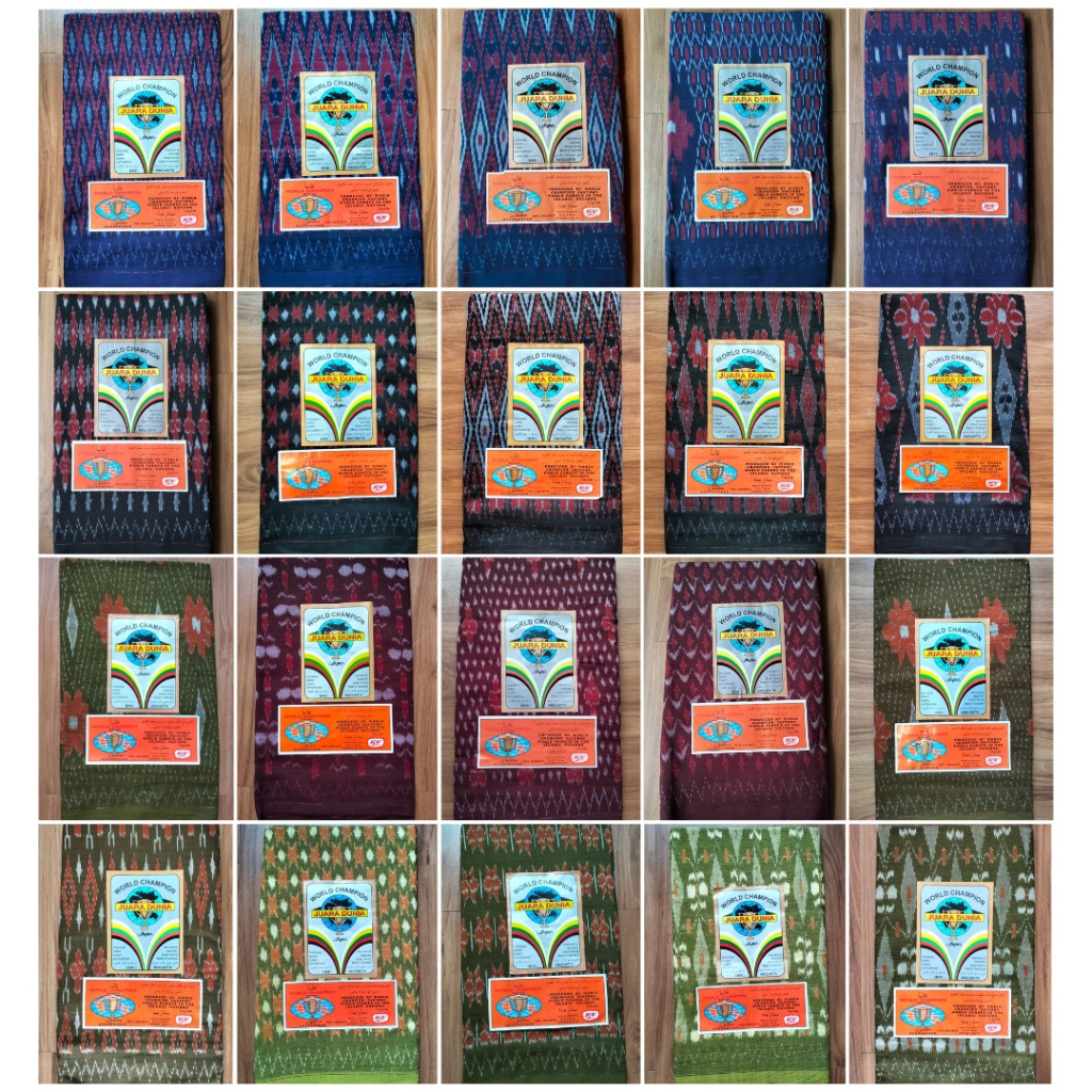 Sarung Tenun Goyor Djuara Juara Dunia Original Asli Tenun Tangan Manual