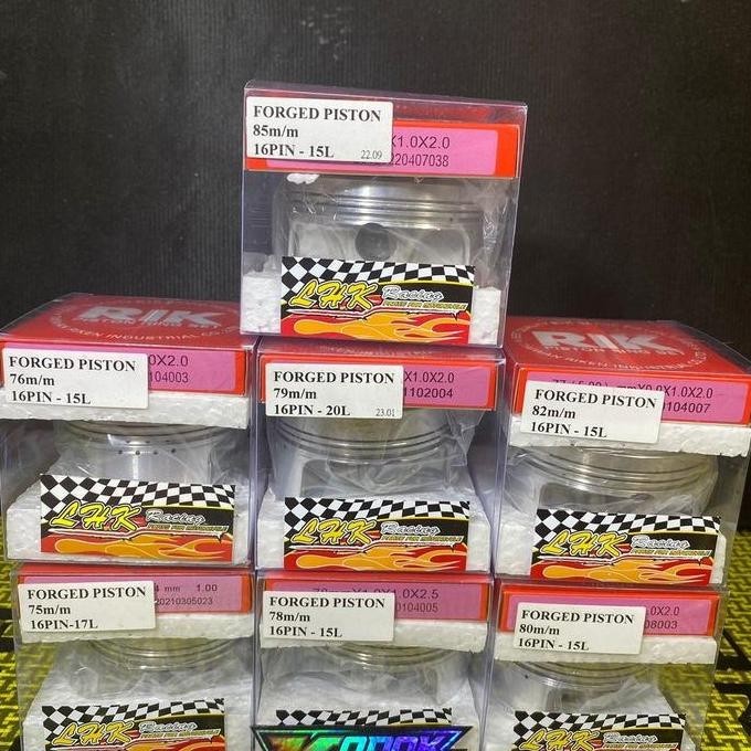 Piston LHK forged pen 16 75,76,78 79,80,82,85 mm