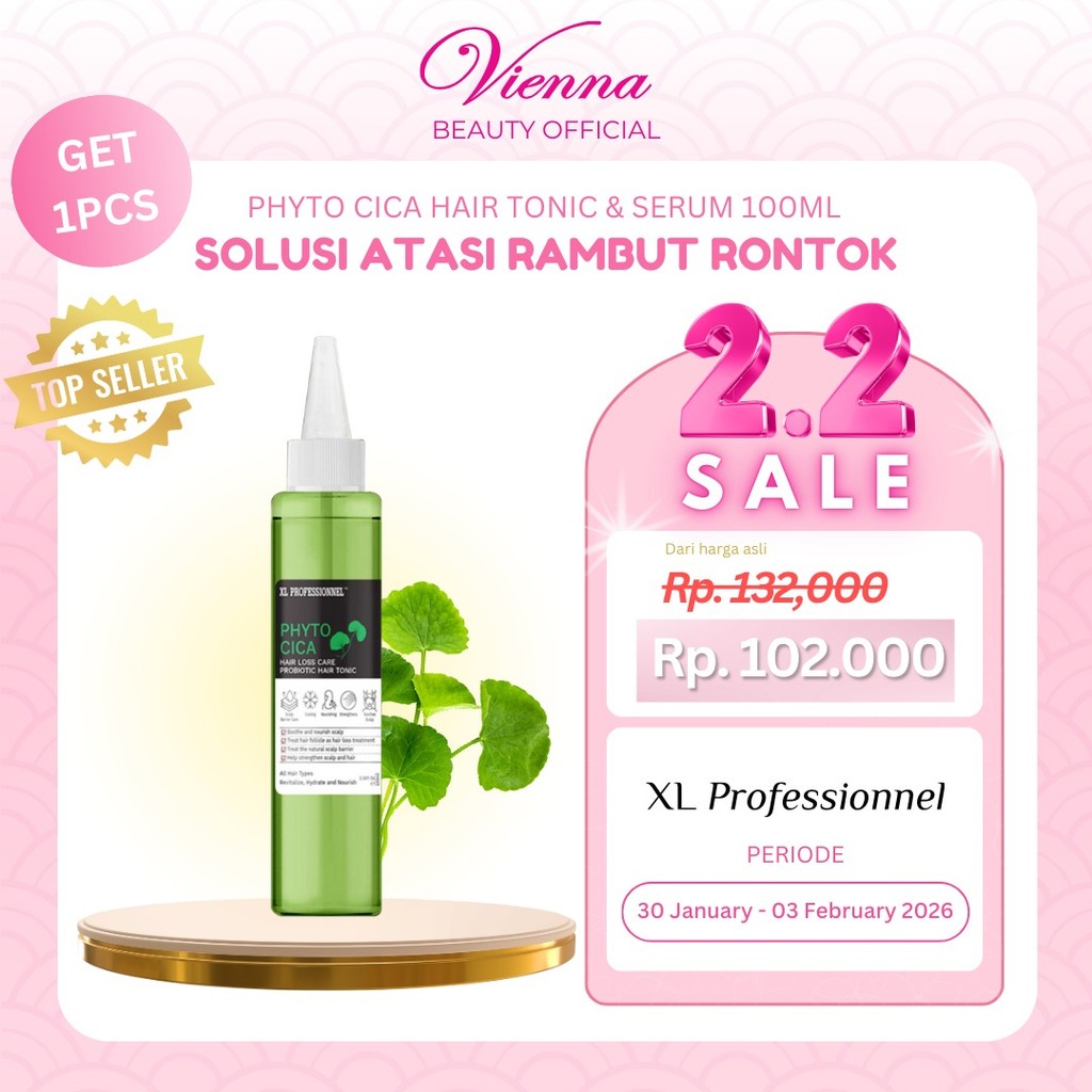 [2.2 SALE] XL Professionnel Hair Loss Treatment Phyto Cica Series | Perawatan Untuk Rambut Rontok Da