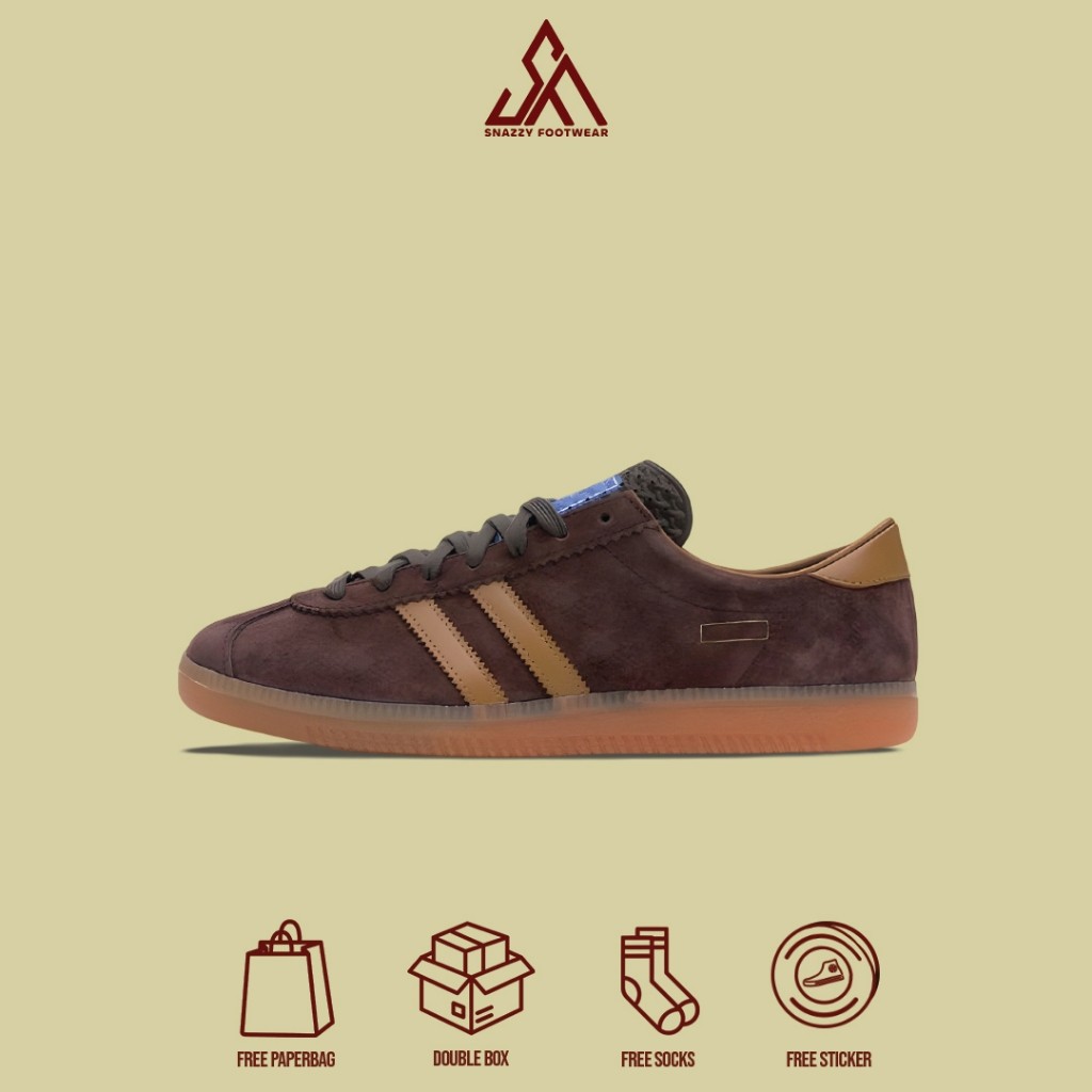 Sepatu Sneakers Adidas Amsterdam Dust Rust 100% Original Unisex