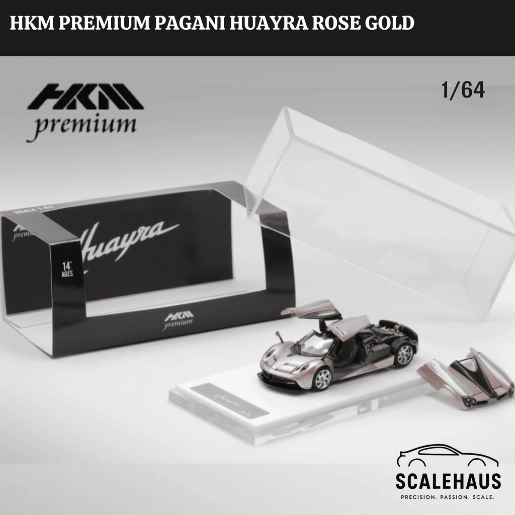 HKM 1/64 Pagani Huayra Coupe 2014 Rose Gold