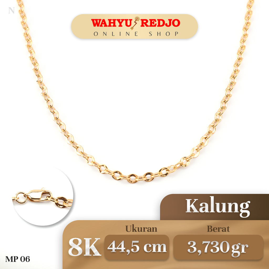 Kalung Emas Polos 8K Wahyu Redjo KL-8K-30479205