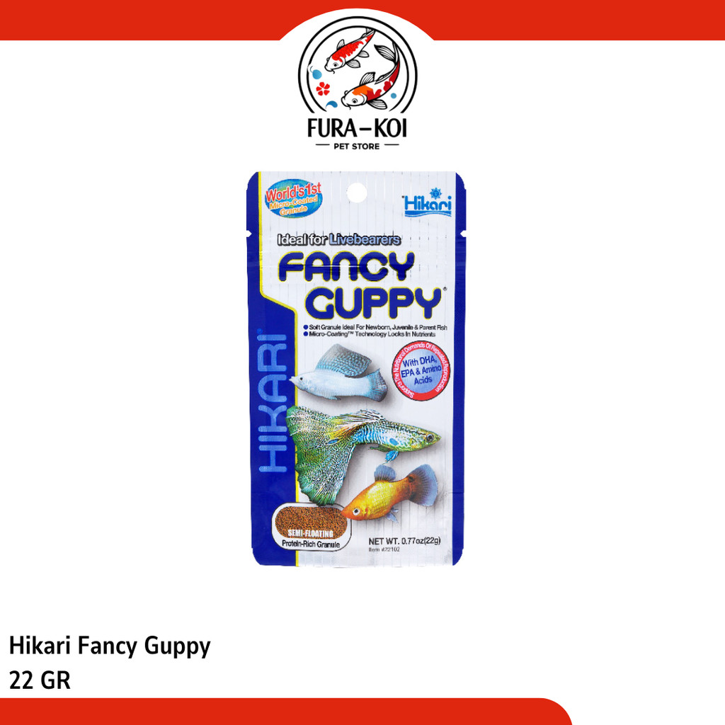 HIKARI FANCY GUPPY MAKANAN IKAN GUPPY