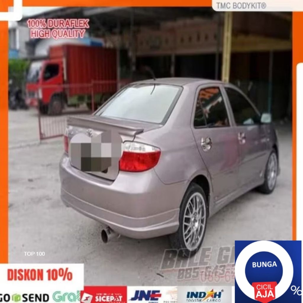 bemper BODYKIT vios gen1 toms