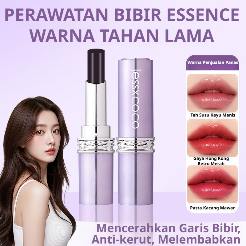 Lip gloss tanpa warna Lip Care cangkir anti lengket Essence Lip Care menghidrasi dan melembabkan men