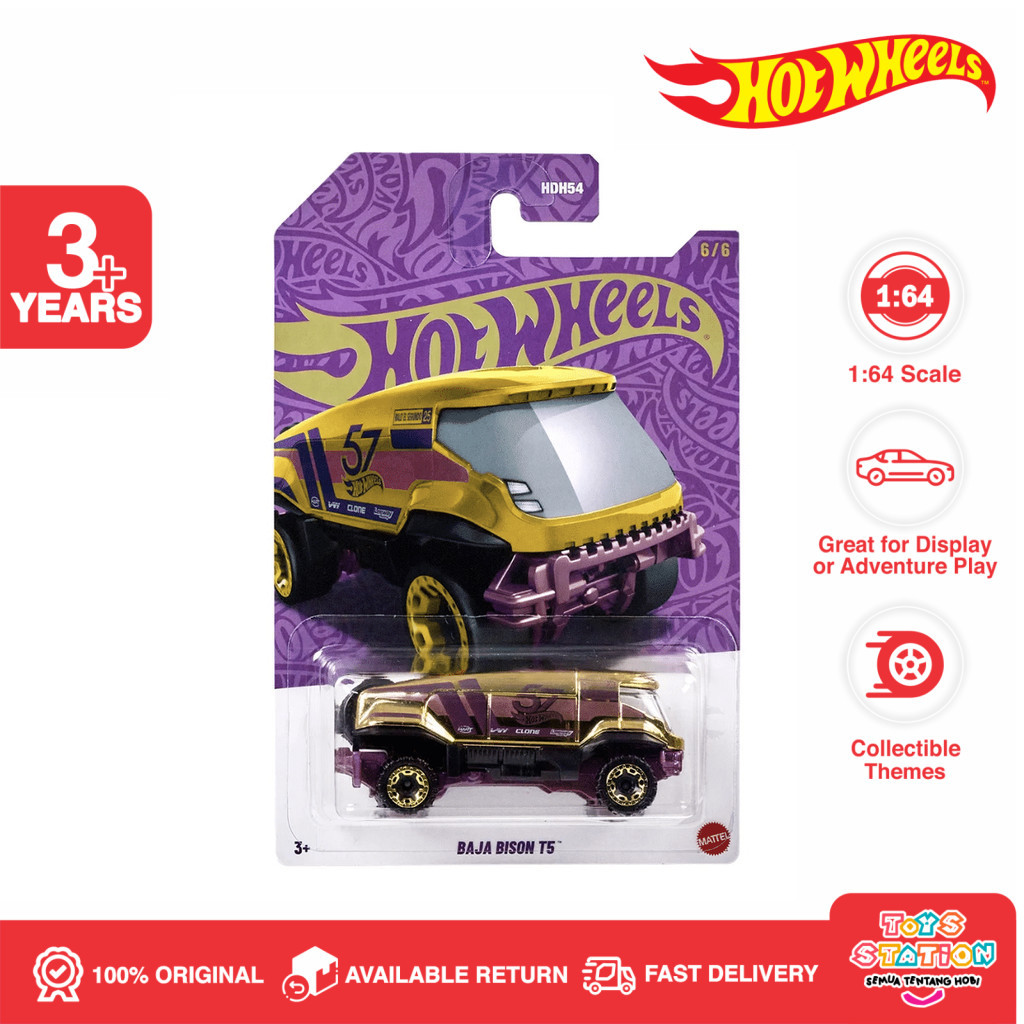 Hot Wheels 57 Anniversary Baja Bison T5