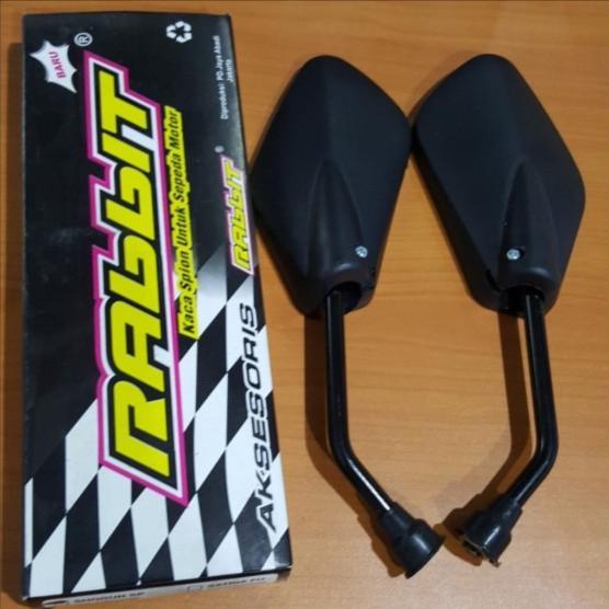 Spion Shogun SP gagang tanggung hitam HND