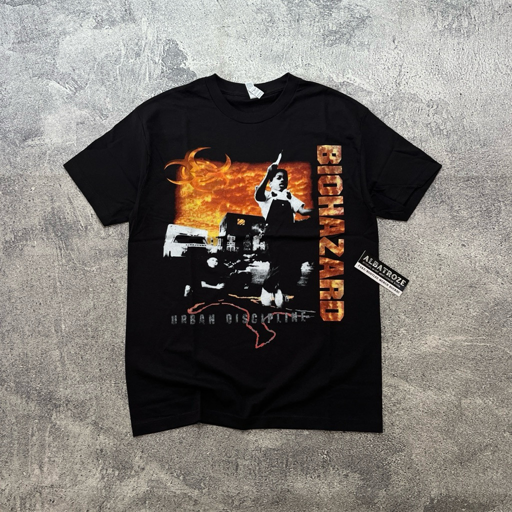 HOT T-Shirt / Kaos Band Official BIOHAZARD - Urban Discipline