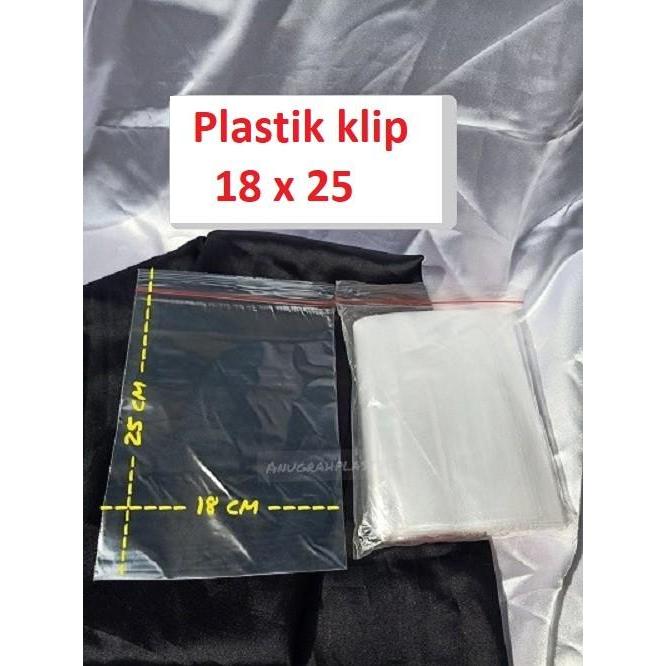 Plastik klip uk 18 x 25 cm tebal 0,4 / plastik klip cetik - -