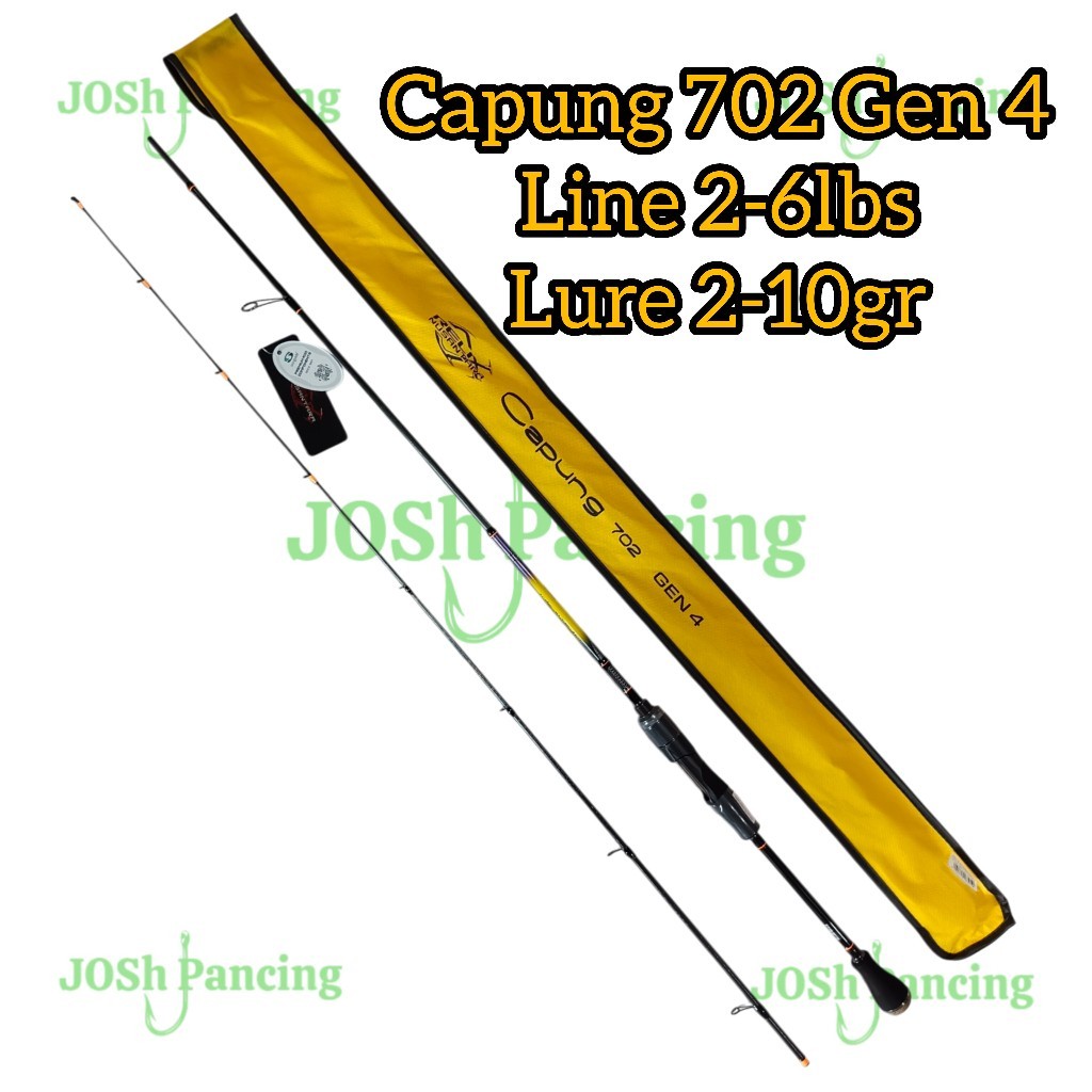 Joran Capung 702 Gen 4 Relix Nusantara 210cm 2-6lb