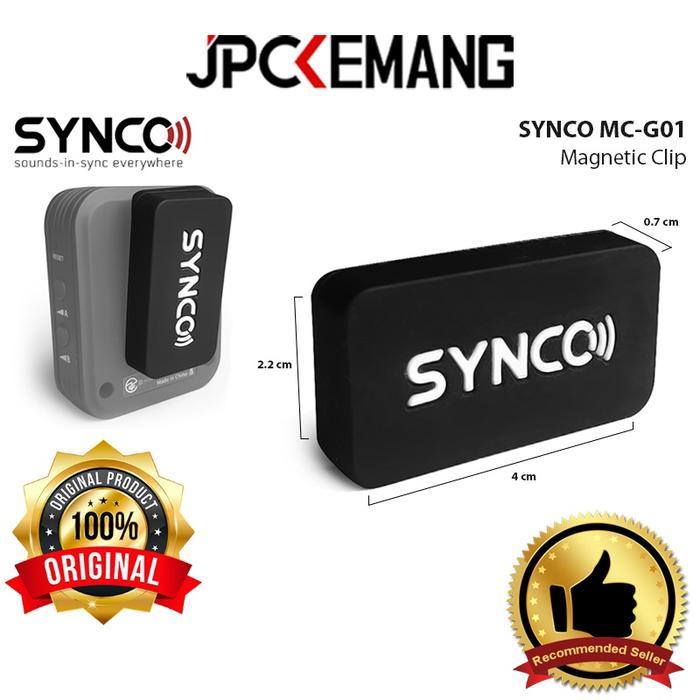 gegana store Synco MC-G01 Magnetic Clip for Synco G1 & Synco G2 MCG01 Original - Warna